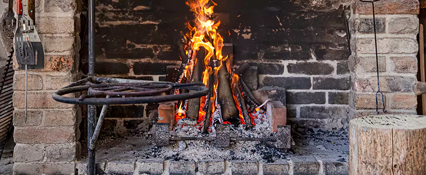 Cracked Electric Fireplace Bricks Repair Services in Monroe, WA
