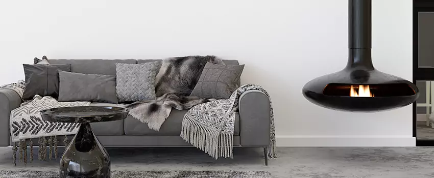 Circular Hanging Fireplace Installation Services in Monroe, WA