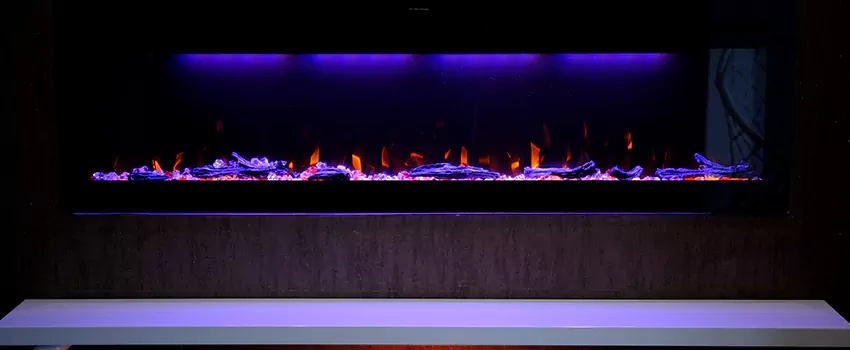 Dynamic Flame Color Fireplace Installation in Monroe, WA