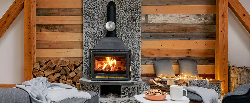 Thelin Hearth Products Direct Vent Gas Stove Fireplace Inspection in Monroe, Washington